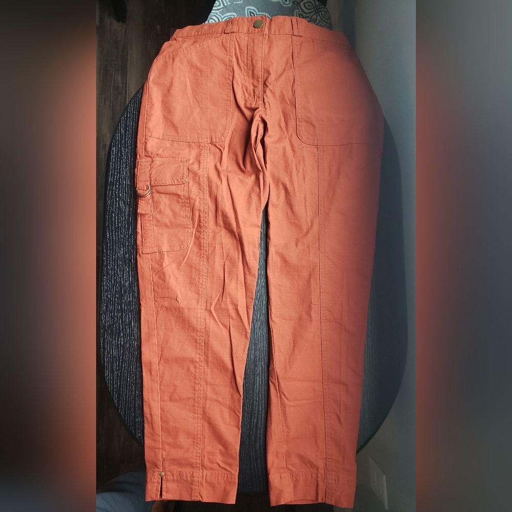 Ruby Rd Orange Capris Size 4P